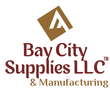 Bay City Supplies & Manufacturing LLC vertical Logo