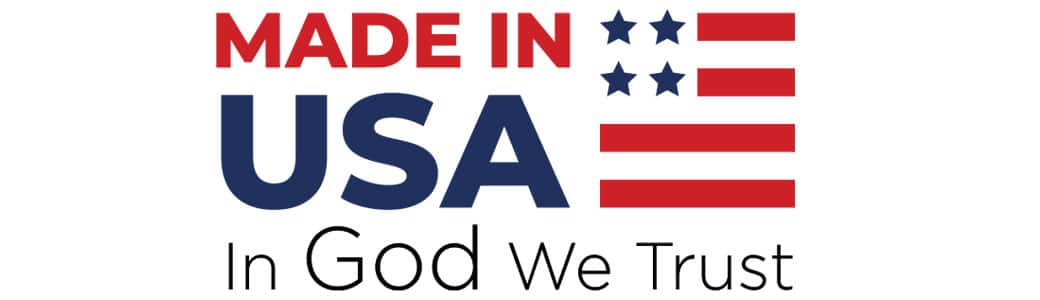 Made in USA - In God We Trust Logo for Bay City Supplies
